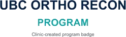 UBC Ortho Recon Program